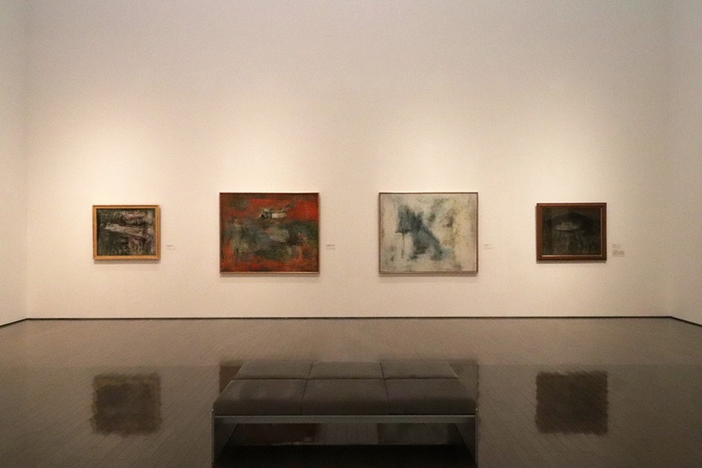 コレクション展示「情景・冬から春へ」過去の参考展示風景
