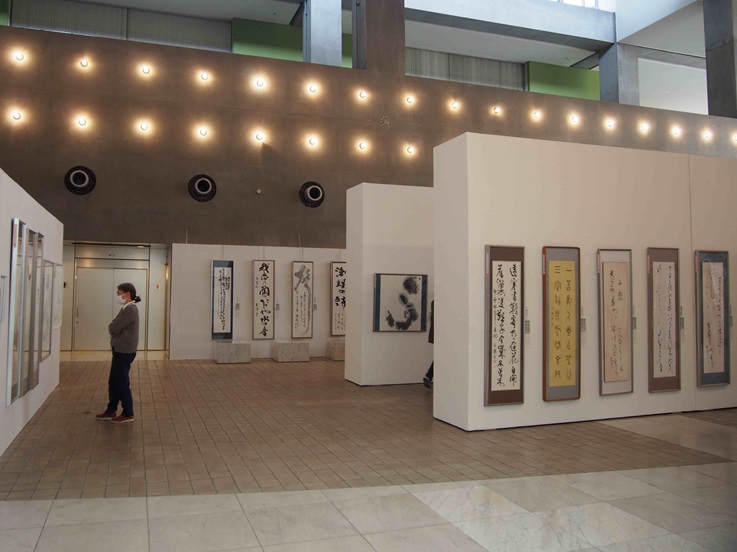 第77回群馬県書道展覧会（県展 書道）過去の会場風景
