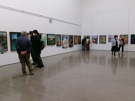 第77回群馬県美術展覧会（県展 美術）過去の会場風景
